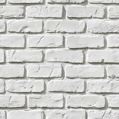  Seamless White Brick Wall