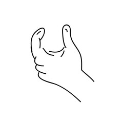 Obraz premium A Gentle Hand Offering A Small, Unseen Gift, A Silent Promise Of Kindness And Hope In Simple Line Art