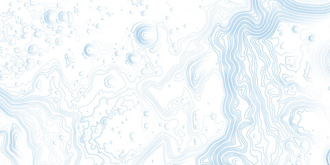  Modern Mapping Aesthetics with Smooth Abstract Contour Lines, Precise Elevation Relief, and Seamless Topographic Visualization