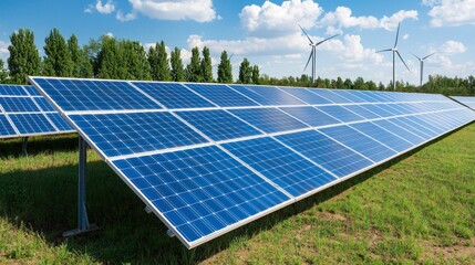 Harnessing alternative energy geothermal solar and wind farms for clean energy solutions