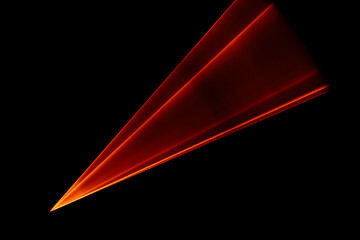 laser light. streaks of light rippling and twisting.