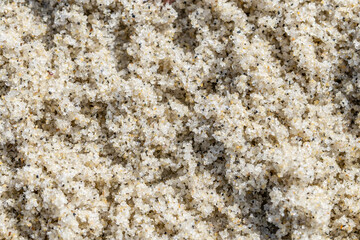 Detail of sand on the beach，La Jolla Tide Pools, San Diego, California

