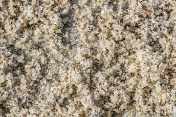 Detail of sand on the beach，La Jolla Tide Pools, San Diego, California

