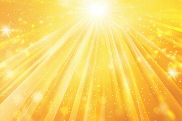 Summer or spring feel through a blurry, bright yellow background