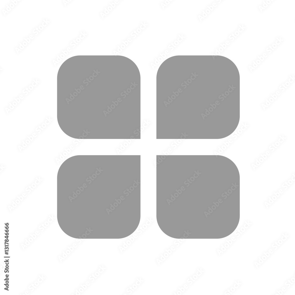 Poster a serene grey grid symbolizes unity, balance, and interconnectedness with a minimalist design and so