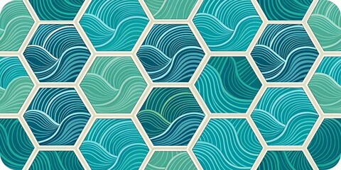 textured background with different geometric patterns