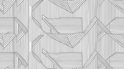 Abstract shapes.Patterns from lines.White wallpaper. Vector graphics for design, textile, decoration, cover, wallpaper, web background, wrapping paper, fabric, packaging. Repeating pattern.
