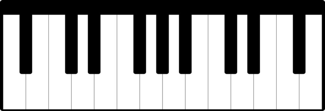 an illustration of the keyboard hand 건반 손자리 일러스트
