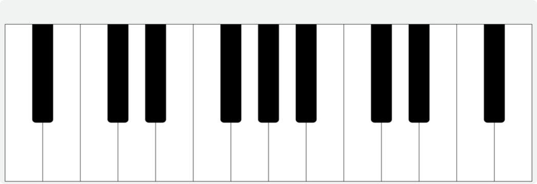 an illustration of the keyboard hand 건반 손자리 일러스트