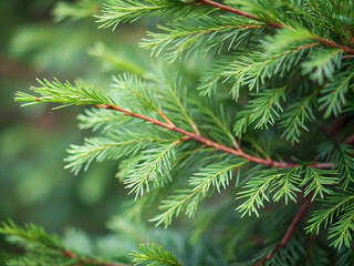 Fototapeta premium green pine needles. tree, branch, pine, fir, nature, christmas, spruce, green, needle, evergreen, plant, forest, coniferous, xmas, season, needles, winter, decoration, conifer, closeup, twig, close-up