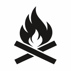vector fire icon