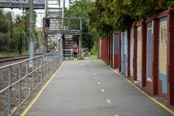 bike path in Melbourne bike track off the road
