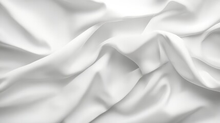 Fototapeta premium White fabric abstract background