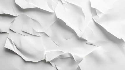 Obraz premium Torn abstract white paper texture