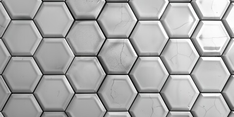 Fototapeta premium abstract hexagonal background