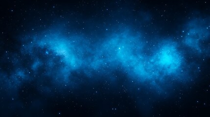 Fototapeta premium A Deep Space Scene Featuring Stars And Nebulous Cosmic Structures