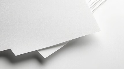 White Paper Sheets
