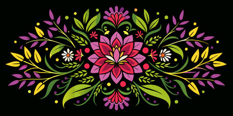 Fototapeta premium abstract floral background abstract flower background abstract floral design