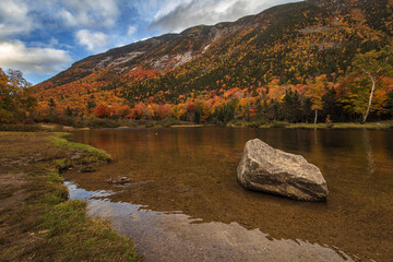 Saco River in Willey House Area, White Mountains, New Hampshire