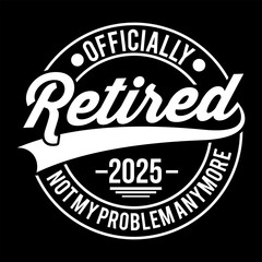 Retired design for mug tshirt sticker