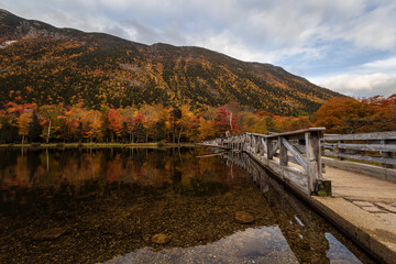 Saco River in Willey House Area, White Mountains, New Hampshire