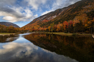 Saco River in Willey House Area, White Mountains, New Hampshire