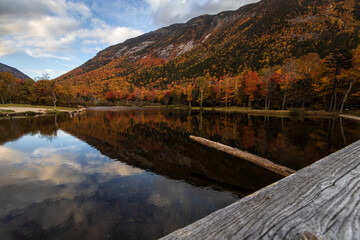 Saco River in Willey House Area, White Mountains, New Hampshire