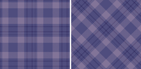 Modern Seamless Madras Plaid in Iridescent Dusk tones Textile Design