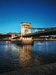 Szechenyi Chain Bridge, Budapest, Hungary