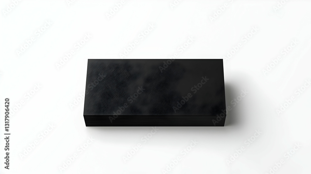 Poster black geometric abstract object isolated on white background design featuring textured surface