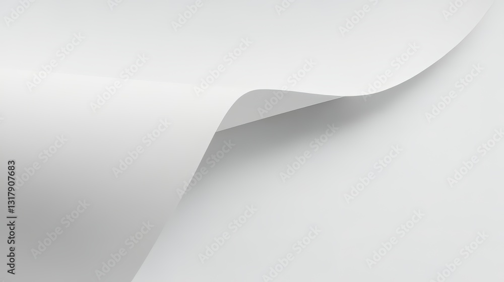 Poster paper curl abstract design background