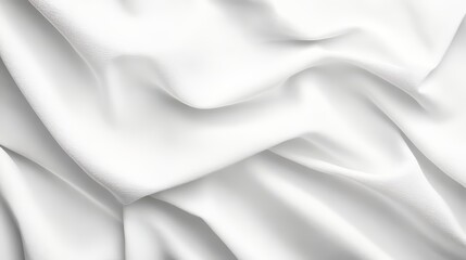 Obraz premium White Fabric Abstract