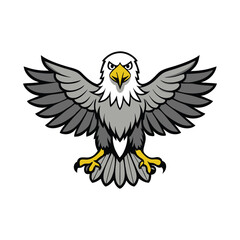 eagle in the form of a shield