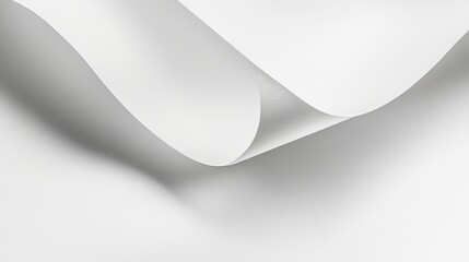 Curved White Sheet