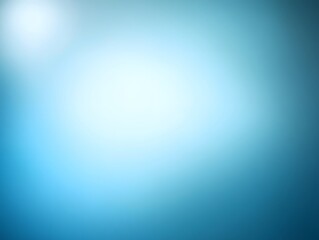 Obraz premium Sky Blue Gradient: A smooth gradient of light blue, transitioning from a bright, radiant center to deeper shades at the edges, with a soft, ethereal glow and a dreamy, atmospheric feel.