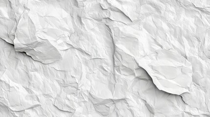 Obraz premium Crumpled White Surface