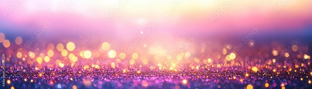 Aufkleber vibrant colorful abstract background featuring soft blur effects creating a dreamy and ethereal atmo