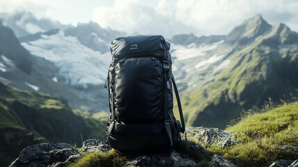 Rugged outdoor backpack with multiple compartments, built for functionality and durability on outdoor adventures