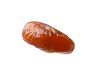 Tasty sweet dried date isolated on white