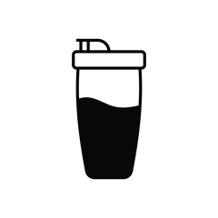 Protein Shake Vector icon