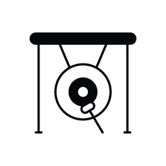 Gong  Vector icon