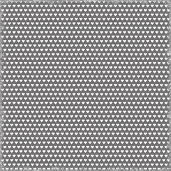 Gray background with small white hearts and a distressed silver glitter border. Elegant seamless romantic pattern for invitations and crafts.