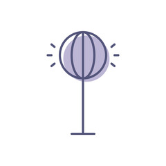 Punching Ball Vector icon