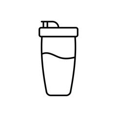 Protein Shake Vector icon