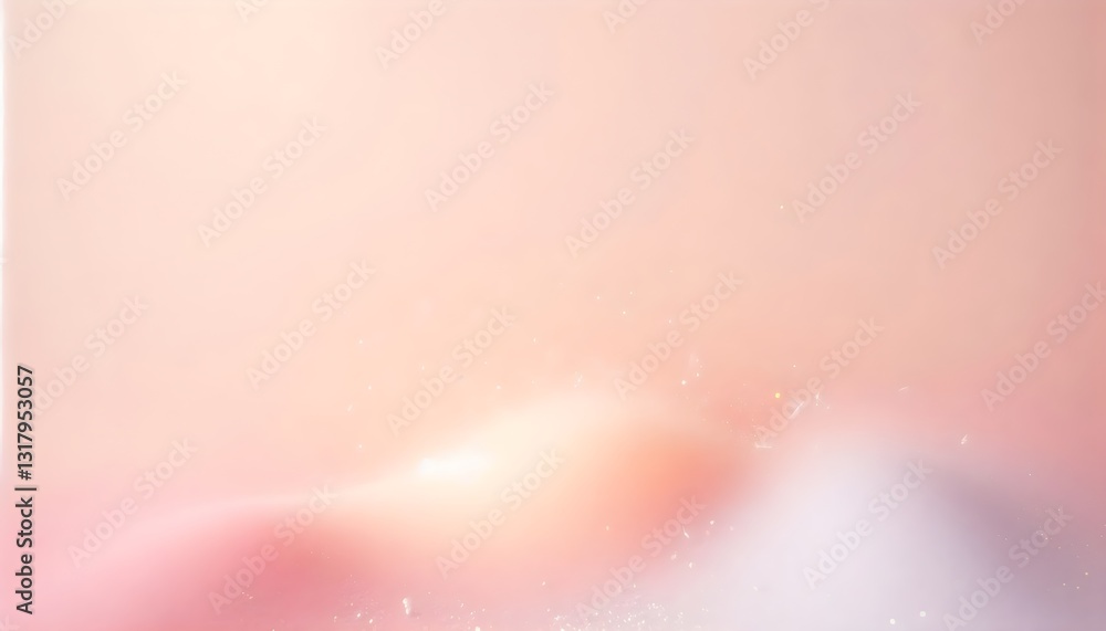 Poster minimalist soft pastel background with subtle sparkles and elegant simplicity.