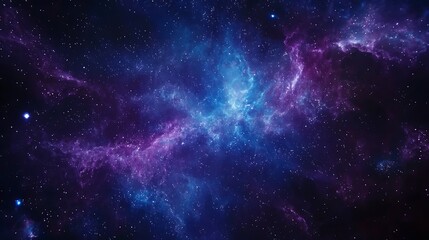 Celestial Nebula Cosmic Landscape Of Stars And Galaxies