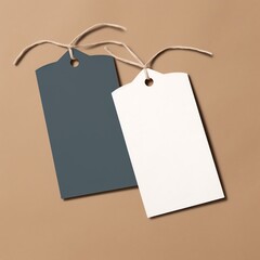 Label Tag mockup template
