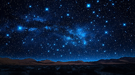Naklejka premium starry namib,