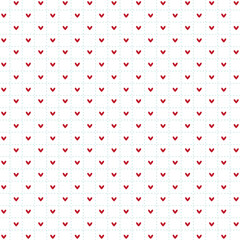 Love fabric paper and background with heart patterns for valentine's day, textured backdrop for christmas 