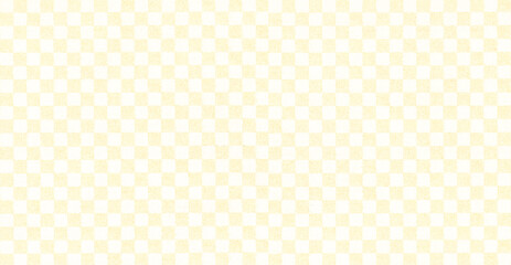 金色と白色の市松模様。お正月イメージの和柄の背景。